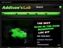 Tablet Screenshot of addisonslab.com